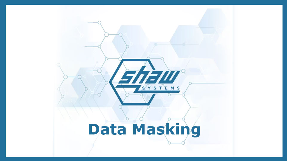 data masking
